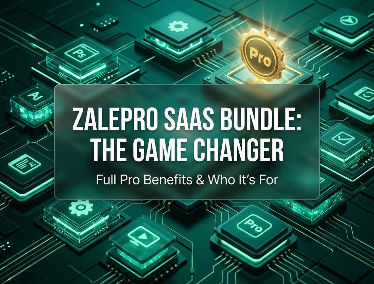 Why the ZalePro SaaS Bundle is a Game Changer: Who It’s For & Full Pro Subscription Benefits